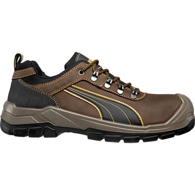 Safety Sicherheitshalbschuh 640730 Sierra Nevada Low Scuff Caps S3 Src Dguv Gr.48 Braun - Puma