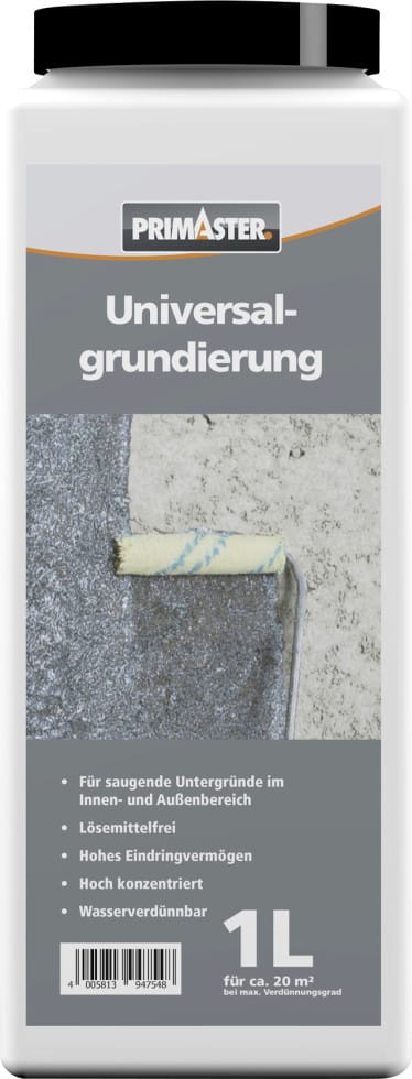 Universalgrundierung Für Wand, Decke Und Boden Lösemittelfrei - Primaster