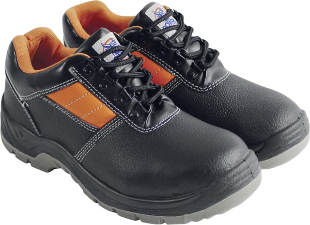 Power Safe - Sicherheitsausführung: Halbschuh Jens Größe: 44, S3, Schwarz-orange