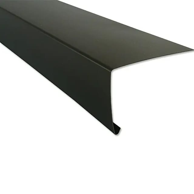 Marley - Traufstreifen Für Flachdach 200 X 11,6 Cm Braun Dachabschlüsse