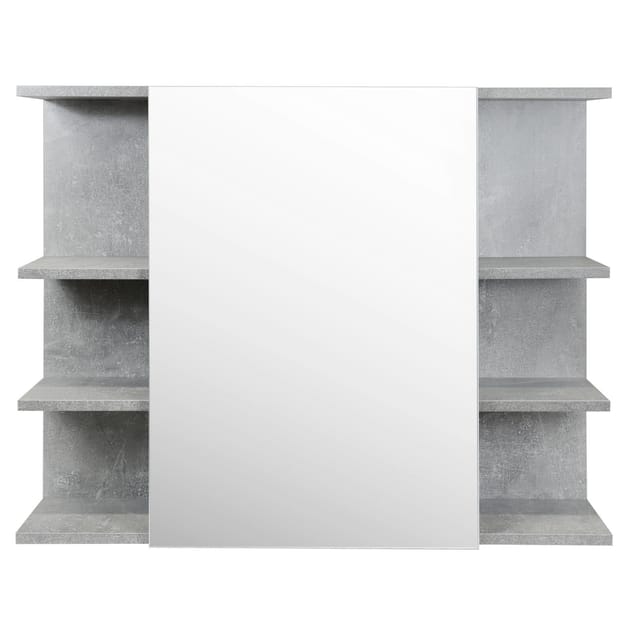 Stabilo Sanitär - Spiegelschrank 'manni' Marmor Optik 6 Seitenflächen 80x19,5x64cm