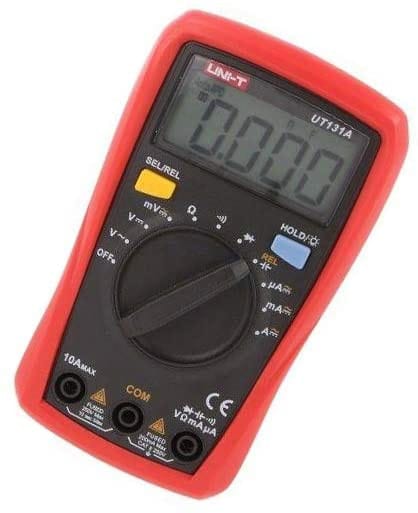 Melchioni - Digitalmultimeter Gleich-/wechselspannung, Gleich-/wechselstrom, Kapazität ..... Ut131a