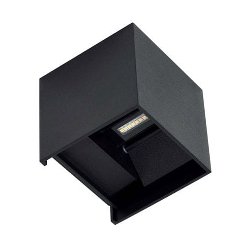 Beneito Faure Wandleuchte Aussen Led Lek Einstellbar 230v 6,8w 542lm 4000k Schwarz 3986