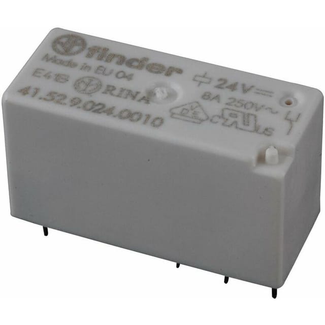 Finder - Relais 24vdc 8a/250vac 2 Geschaltete Stromkreise 41.52.9.024.0010