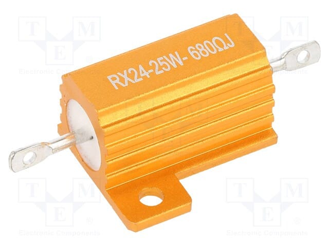 680r 25w Leistungswiderstand 5% Metallisch Sr 680r-25w-arcol