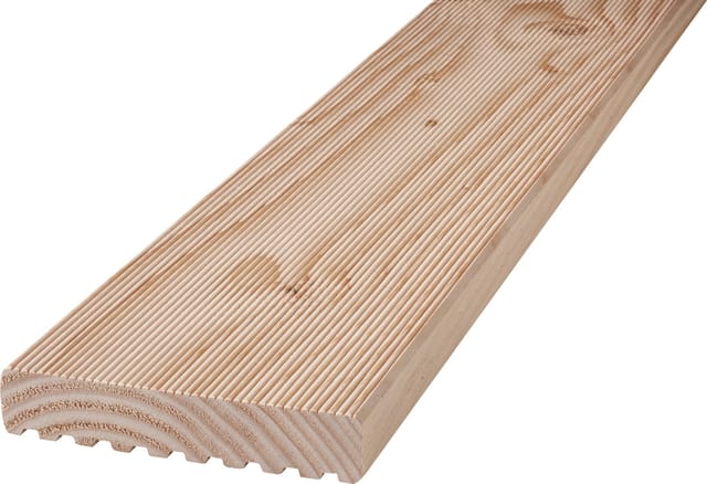 Weitere - Terrassendiele Douglasie Standard Natur 2000 X 145 X 28 Mm, Grob/fein Geriffelt