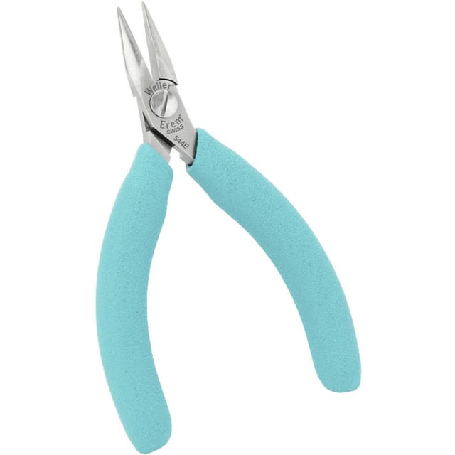 Weller Erem® 544e Esd Flachrundzange Flach Werkzeugstahl, Schaumstoff