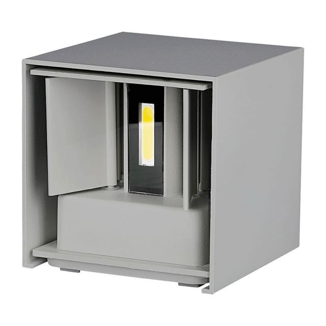 V-tac - 6w Cob Led Doppelstrahler, Einstellbares Warmweiß, Ip65