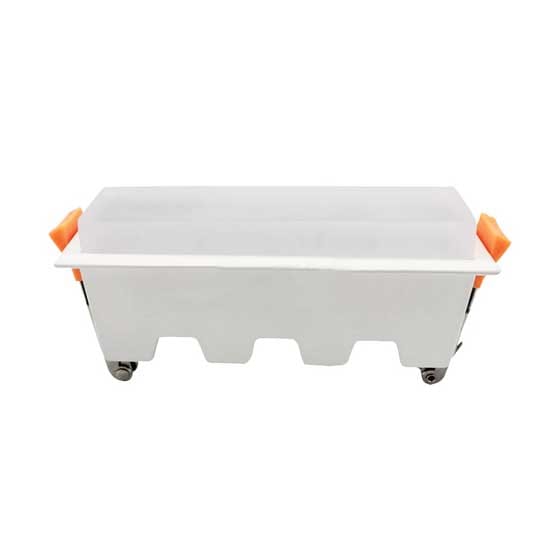 V-tac Vt-10002 10w Lineare Mini-panel-led-einbaulampe Weiße Farbe 700lm Ip20 Mit 3000k Warmweißem Lichttreiber - 6410