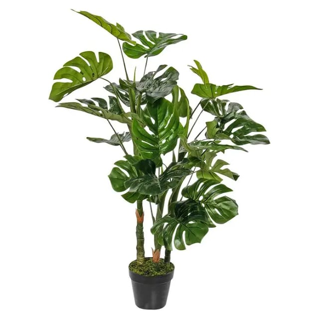 Mica - Monstera In Topf Grün, 100 X 75 Cm Kunstpflanzen