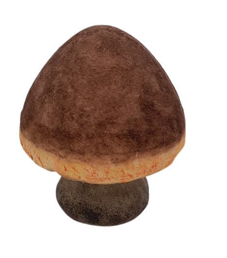 Figurendiscounter Steinpilz Groß Dekofigur 26x23x23cm Figur Polyresin Wetterfest