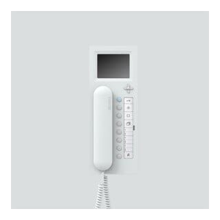 Siedle Video-haustelefon Ahtv 870-0w Weiss Access 8,8 Cm