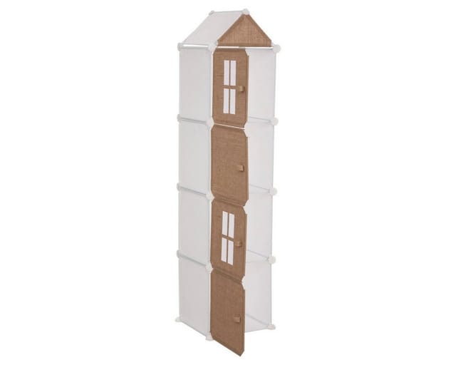 Atmosphera - Kinderregal Column - Metall Und Jute Créateur D'Intérieur