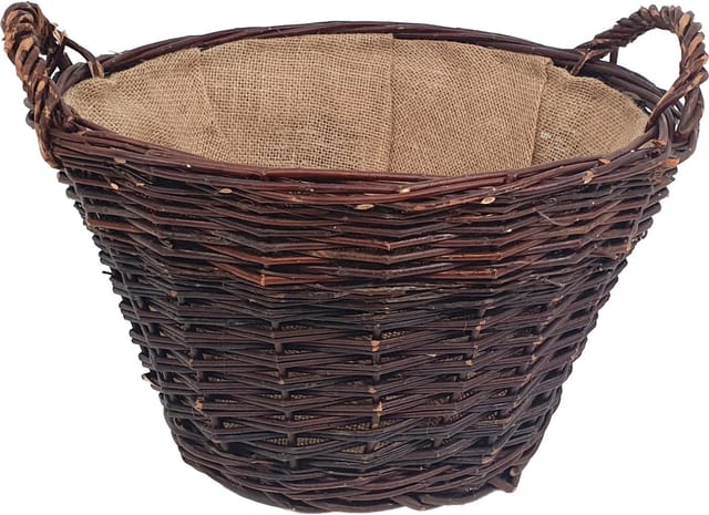 Aufbewahrungskorb Kiepe Braun Mit Jute Mittel Aufbewahrungskorb