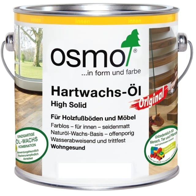 Hartwachs-öl Original Farblos Seidenmatt 0,375 L - 10300023 - Osmo