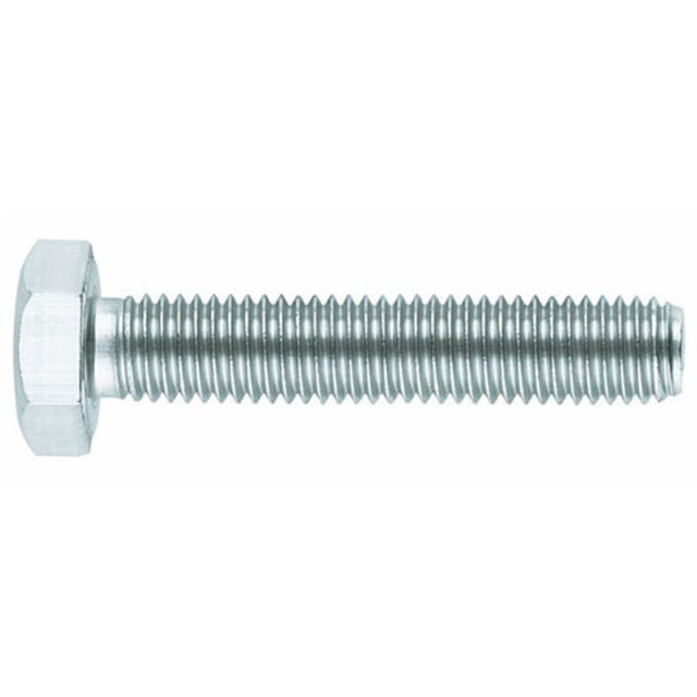 Metrisches Visier - Sechskantkopf - Vollgewinde Din-933 - Verzinkt M12 X 40 - Packung Mit 100