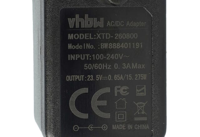 Vhbw - Netzteil / Ladegerät Kompatibel Mit Bosch Bcs1ultd/03, Bcs812inf/02, Bcs812ka2/02, Bcs812ka2/03 Akkustaubsauger - 200 Cm