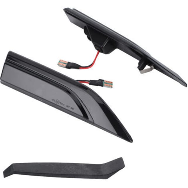Vtizikl Feu De Position Latéral De Voiture, 2 Pièces, Couleur Fumée, Indicateur De Garde-boue Led 7e0949101 Pour Transporteur T6