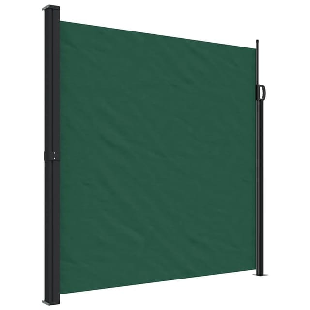 Seitenmarkise Ausziehbar Dunkelgrün 200x300 Cm Vidaxl