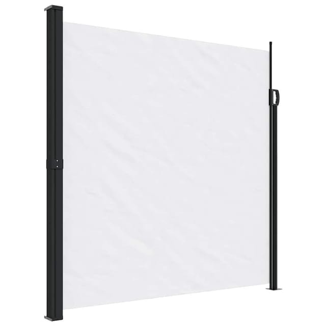 Seitenmarkise Ausziehbar Weiß 200x300 Cm Vidaxl