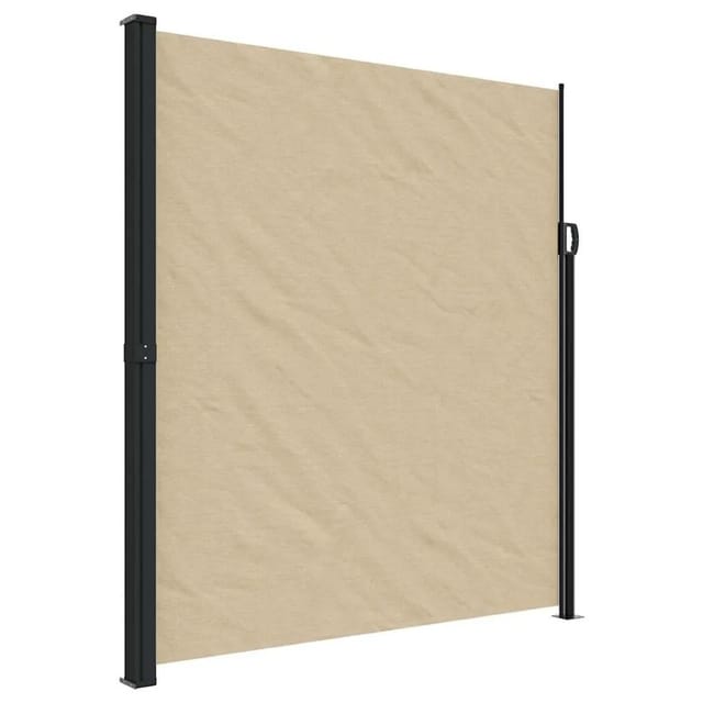 Seitenmarkise Ausziehbar Beige 220x300 Cm Vidaxl