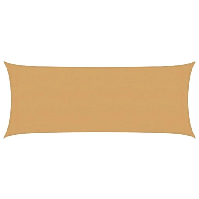 Sonnensegel 160 G/m² Rechteckig Sandfarben 2x4,5 M Hdpe Vidaxl