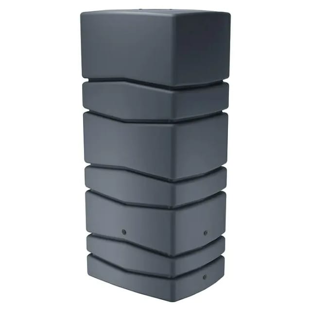 Waterform Regentonne Aqua Tower 650, Anthrazit