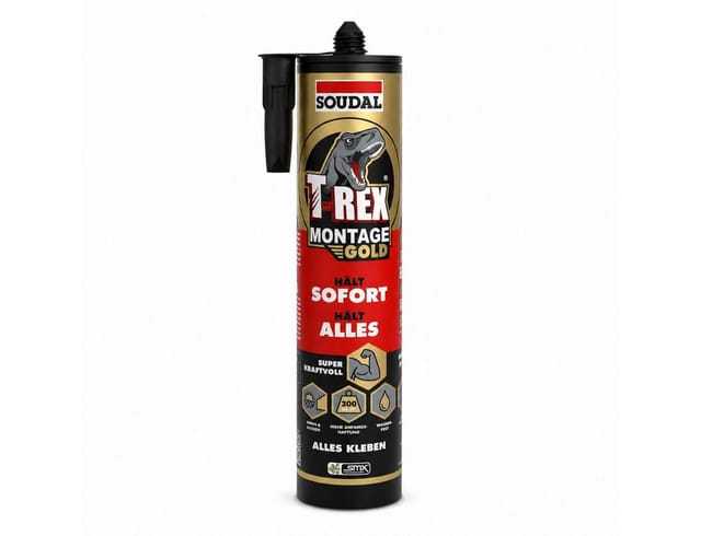 Soudal Montagekleber 'T-Rex Gold' weiß 415 g