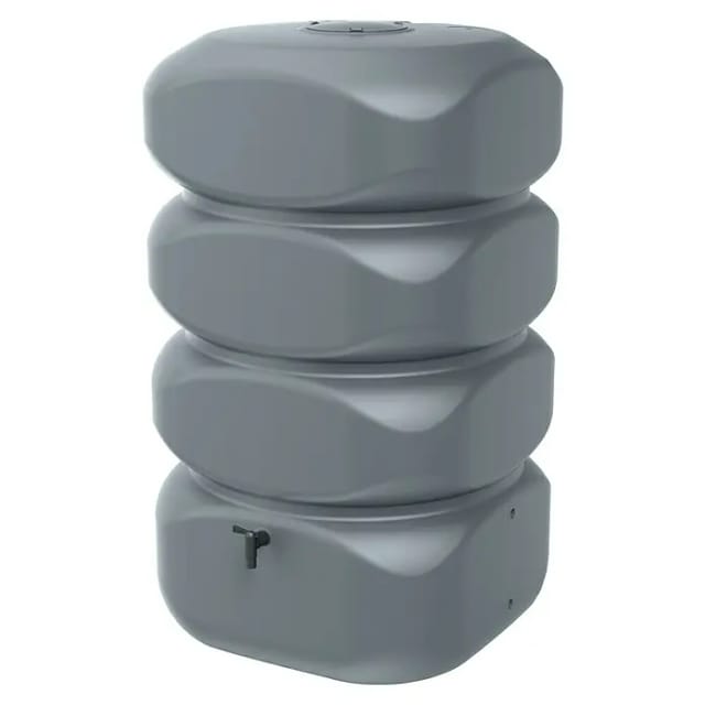 Waterform Regentonne Gubo 700, Grau Glatt