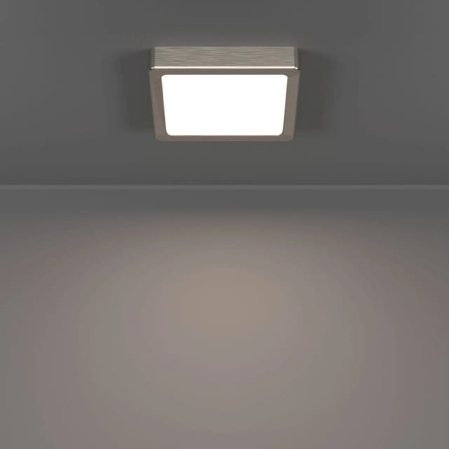 Eglo LED Deckenleuchte Fueva 6 nickel matt 15 x 15 cm warmweiß-kaltweiß