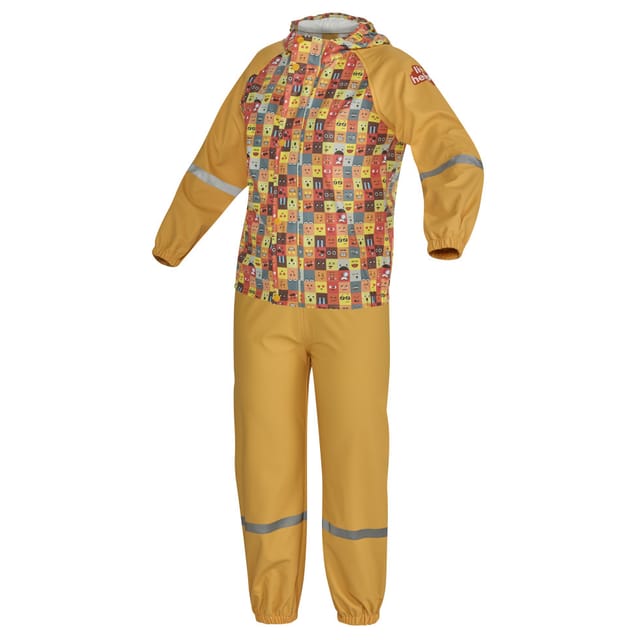 Gebol Regenhose Little Helpers Emoji orange