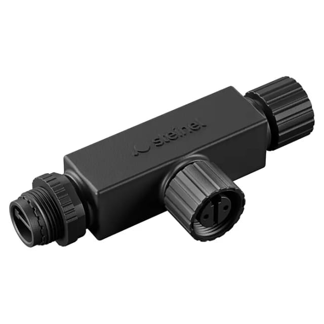 Steinel T-Verbinder für 24V Garten-Lichtsystem schwarz