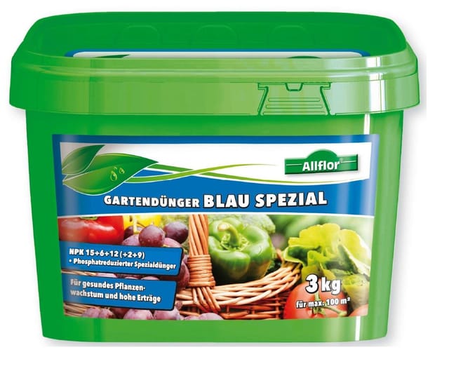 Allflor Gartendünger Blau Spezial 3 kg 15+6+12