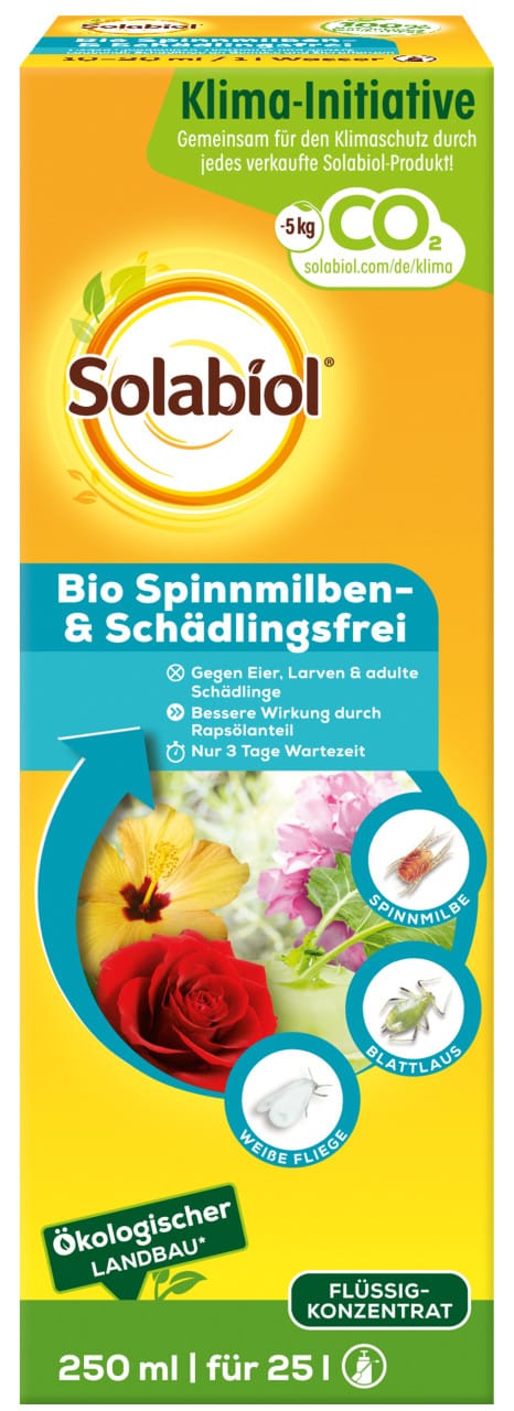 Solabiol Bio Spinnmilben- & Schädlingsfrei 250 ml