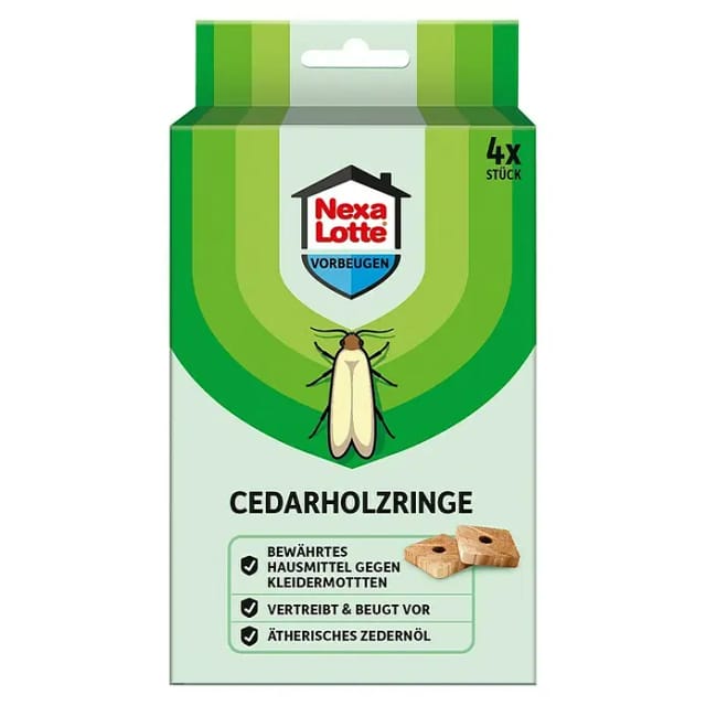 Nexa Lotte Cedarholz-Ringe 4 Stück