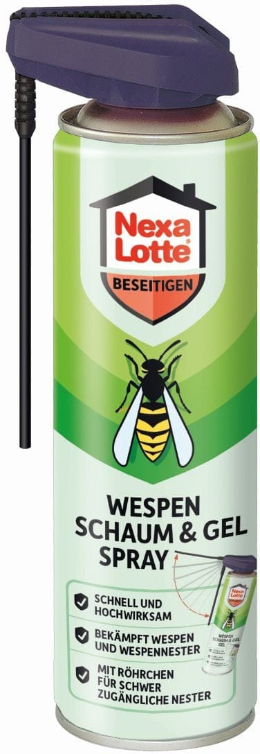 Nexa Lotte Wespenschaum und Wespenspray 400 ml