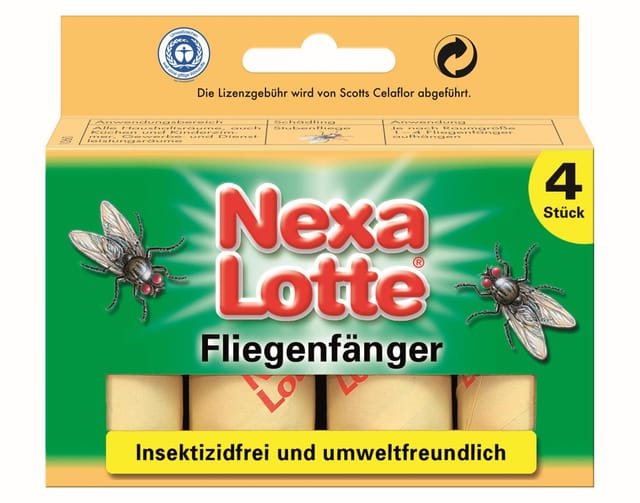 Nexa Lotte® Fliegenfänger 4 Stück
