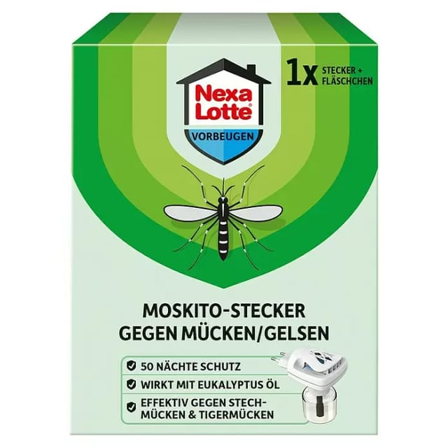 Nexa Lotte MoskitoStecker gegen Mücken/Gelsen 1 Set