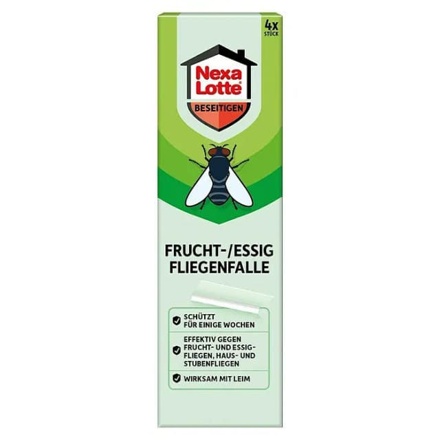 Nexa Lotte Fruchtfliegenfalle 4 Stück