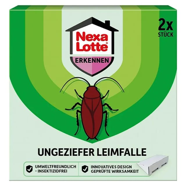 Nexa Lotte Ungeziefer-Leimfalle 2 Stück