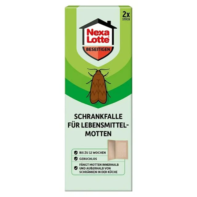 Nexa Lotte Schrankfalle für Lebensmittelmotten 2 Stück