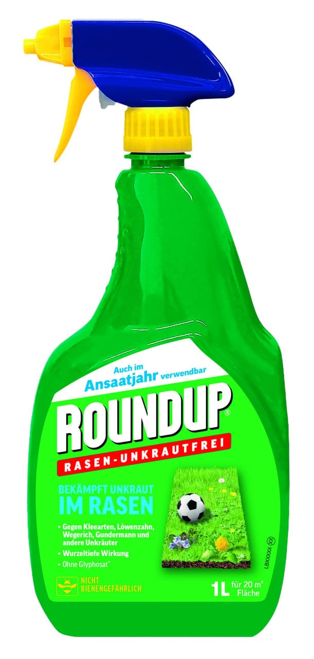 Roundup Rasen-Unkrautfrei AF 1 L im Ansaatjahr verwendbar