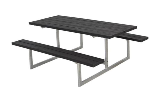Plus Kombimöbel Basic 177 x 160 x 73 cm schwarz strukturiert
