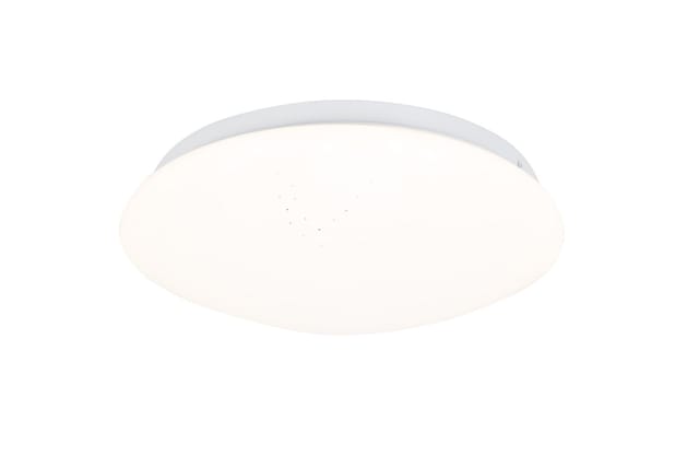 Mylight LED-Deckenleuchte Ø 31 x 7,2 cm warmweiß weiß