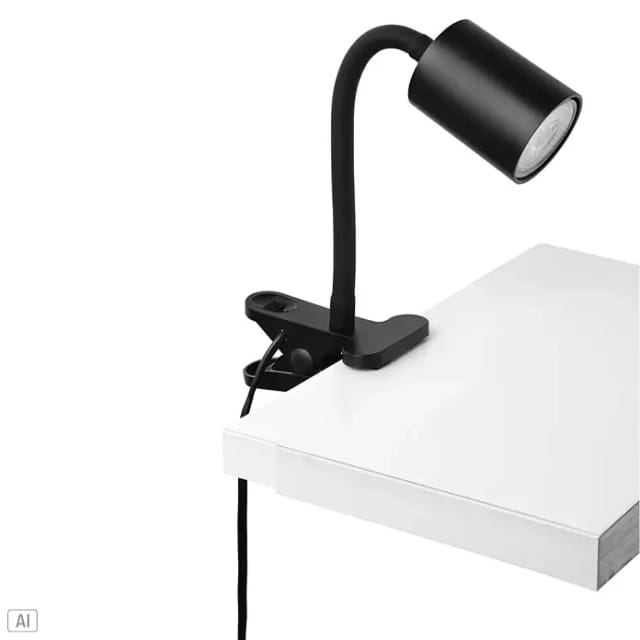 Eglo Klemmleuchte Portella GU10 schwarz, Stahl