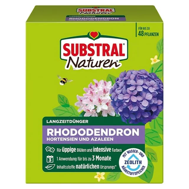 Substral Naturen Langzeitdünger Rhododendron, Hortensien & Azeleen 1,2 kg