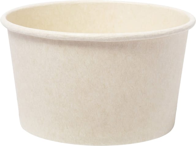 Duni Snackbecher Bagasse natur 270 ml Ø 9 x 9 cm - 10 Stück