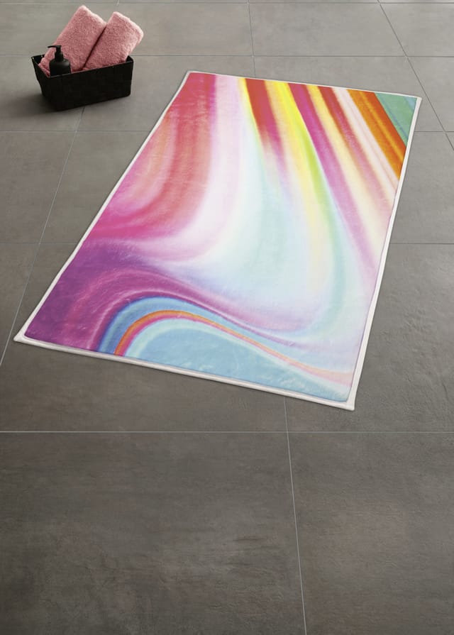 Kleine Wolke Badteppich Vibes multicolor 50 x 80 cm