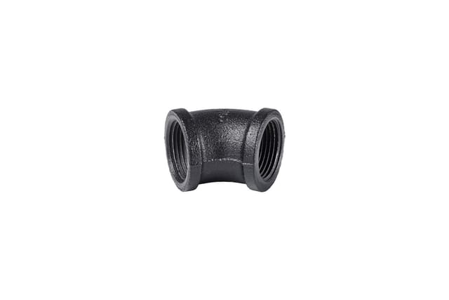 Dolle Eckwinkel für Pipe-Regalsystem 45° 20 mm (3/4) schwarz matt