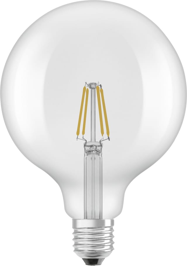 Osram LED Leuchtmittel E27 Star Globe 3,4W klar warmweiß